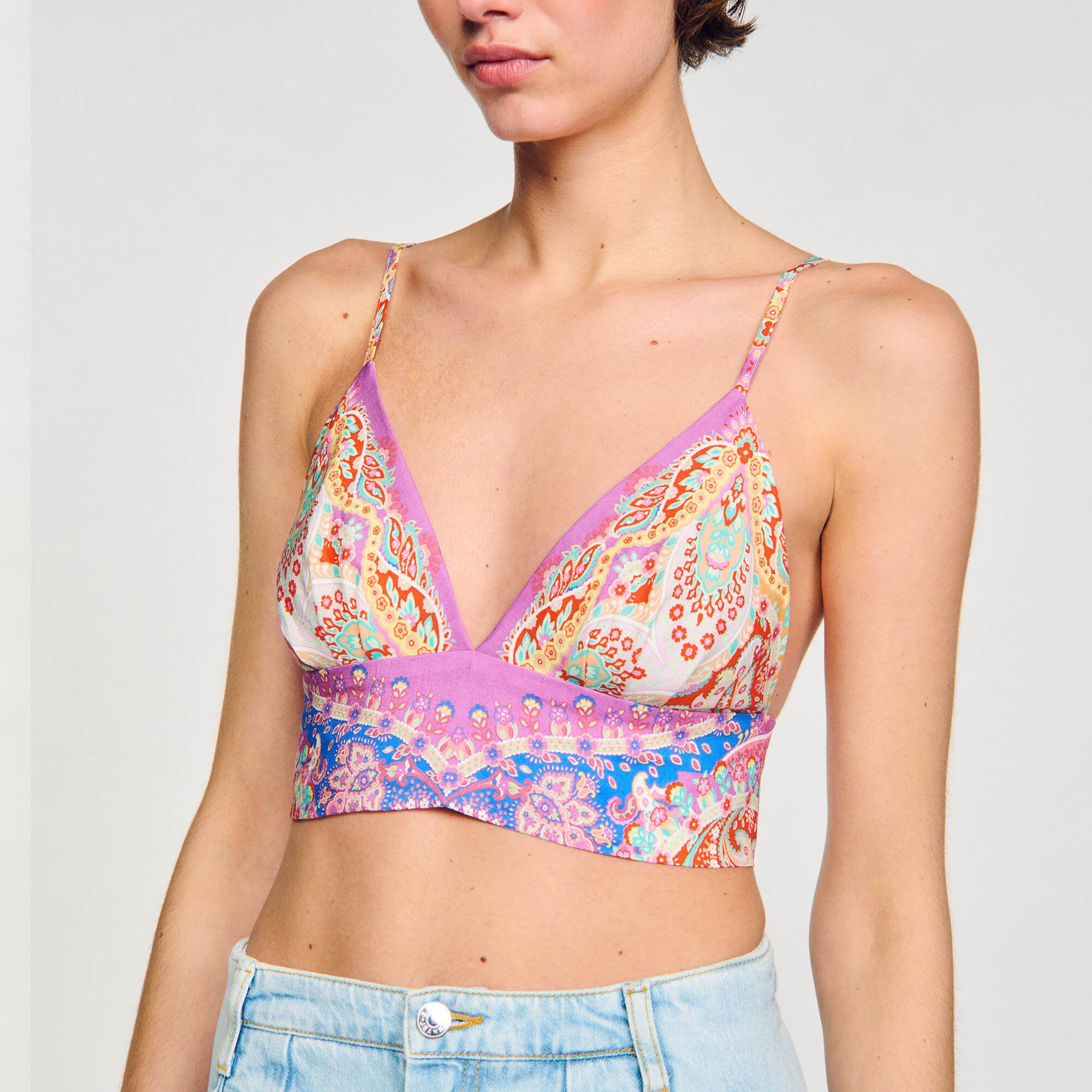 Brassi&egrave;re met print