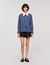 Overhemdblouse ruit en stropdas