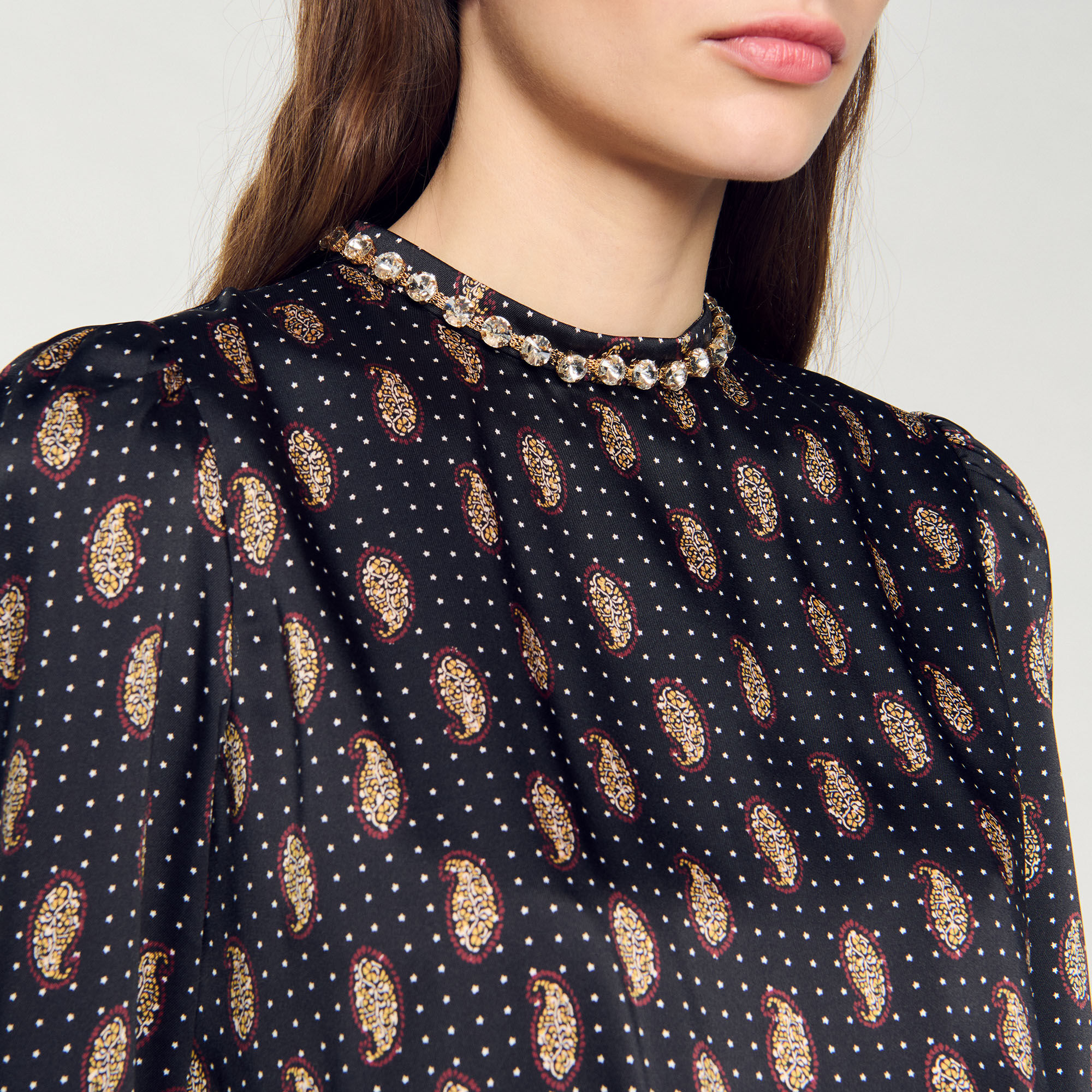 Korte jurk met print