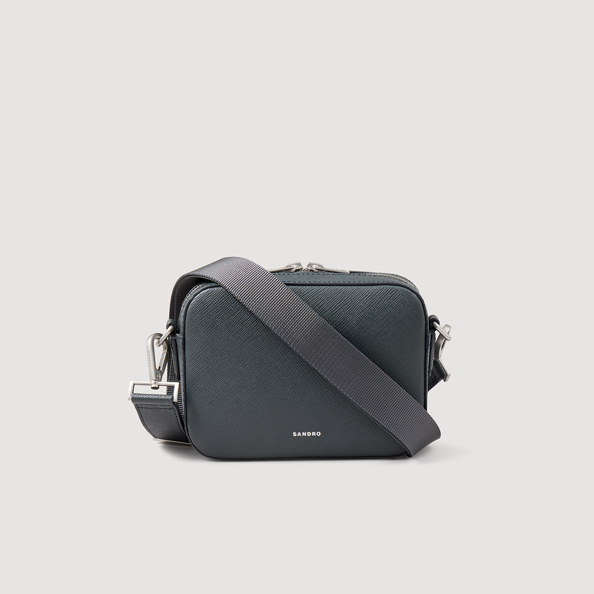 Kleine tas van gereconstrueerd leer