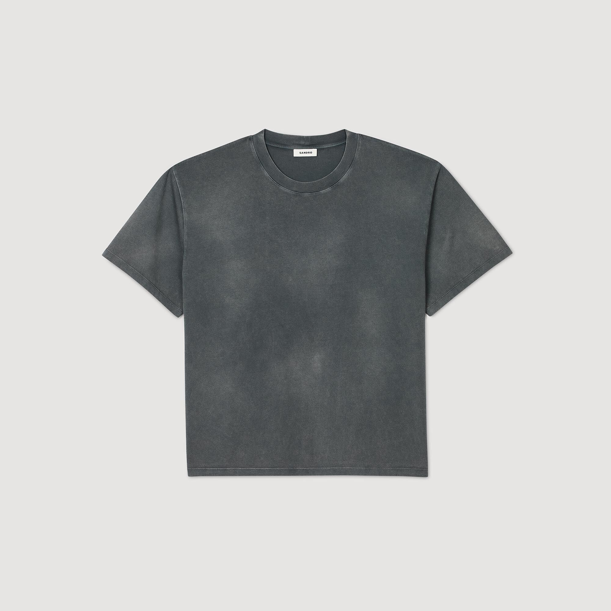 T-shirt stone wash stijl