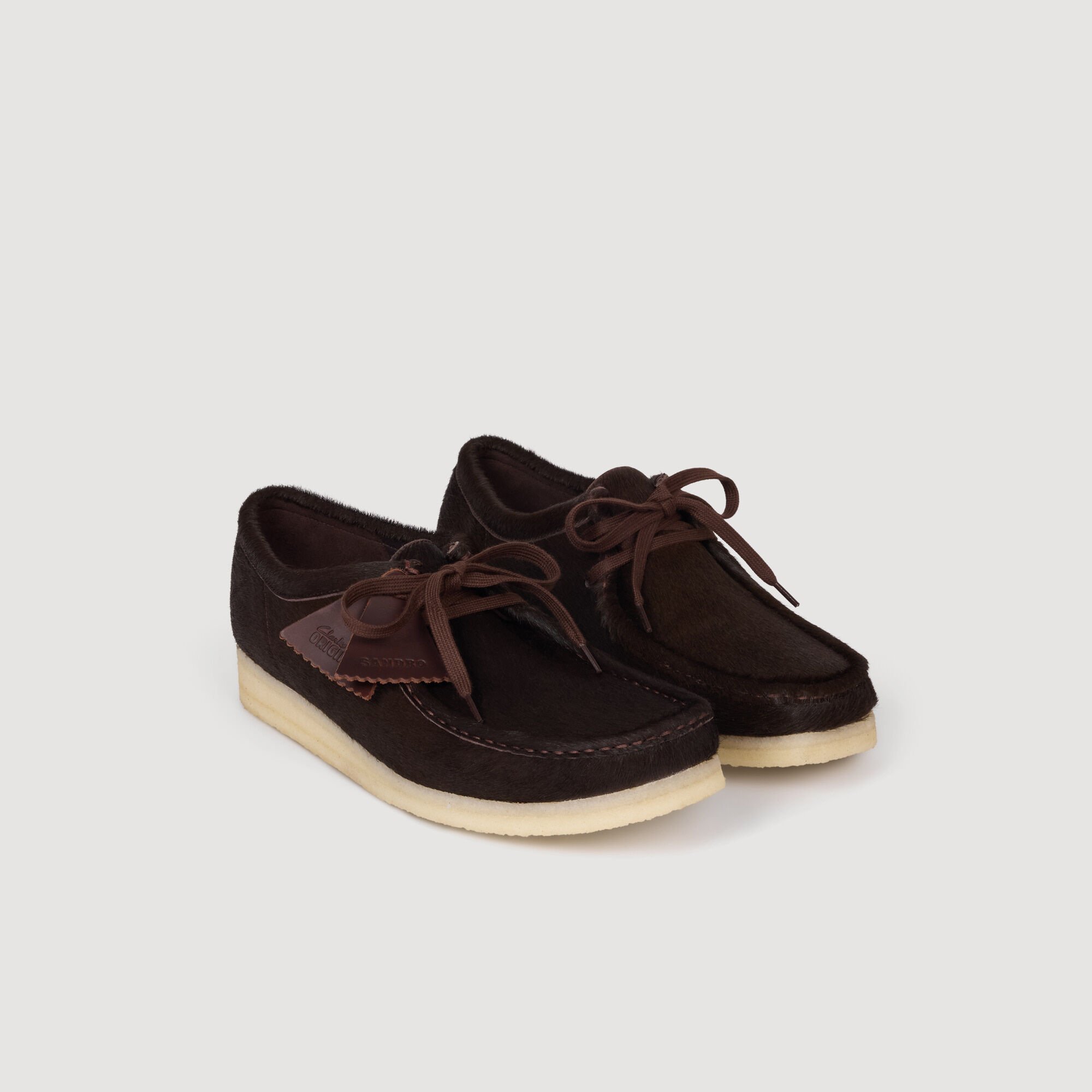 Derbies Wallabee™ ponyhair-effect
