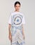 T-shirt met Spirales print
