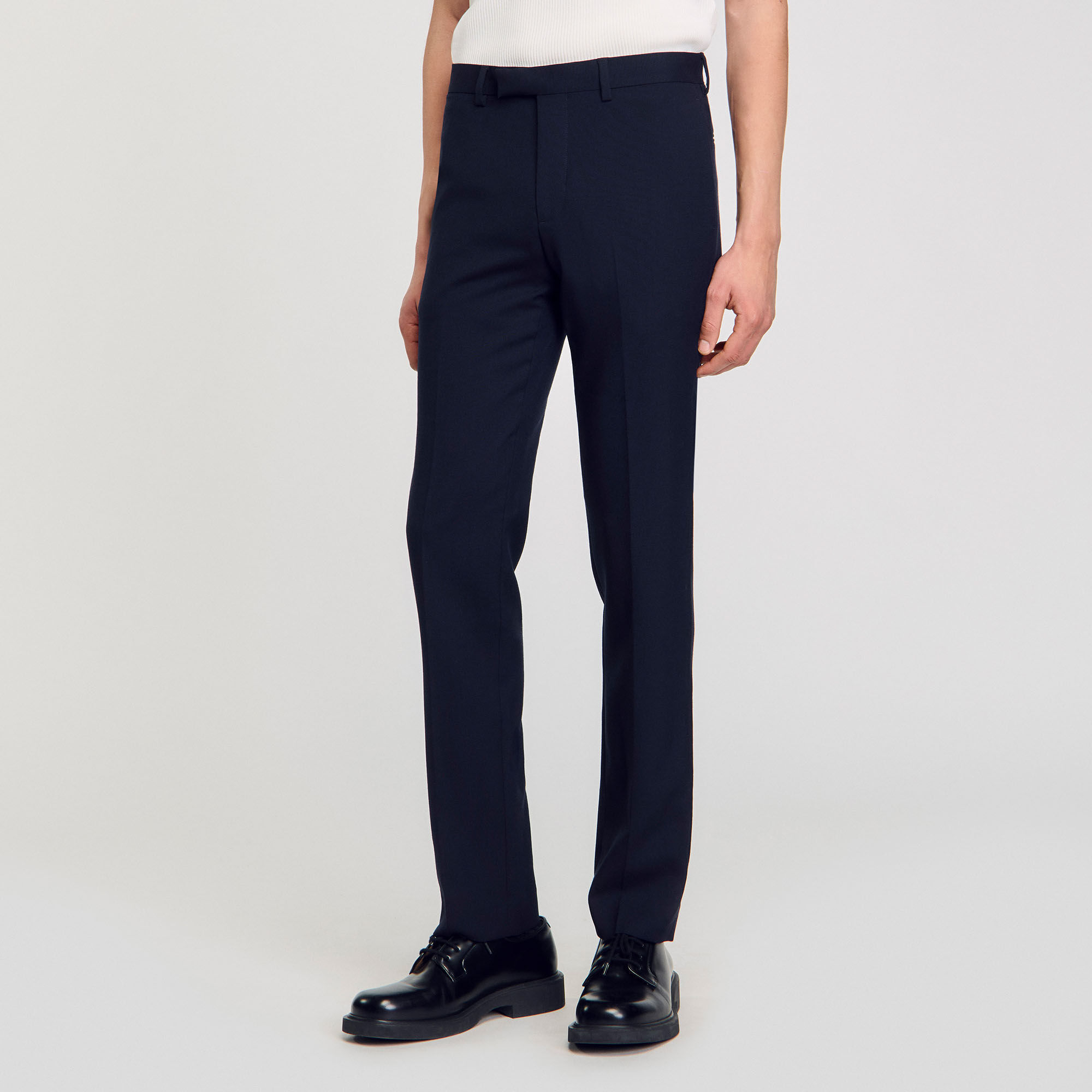 Pantalon kostuum wol