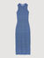 Midi jurk tricot
