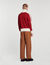 Tweekleurige cardigan van breisel