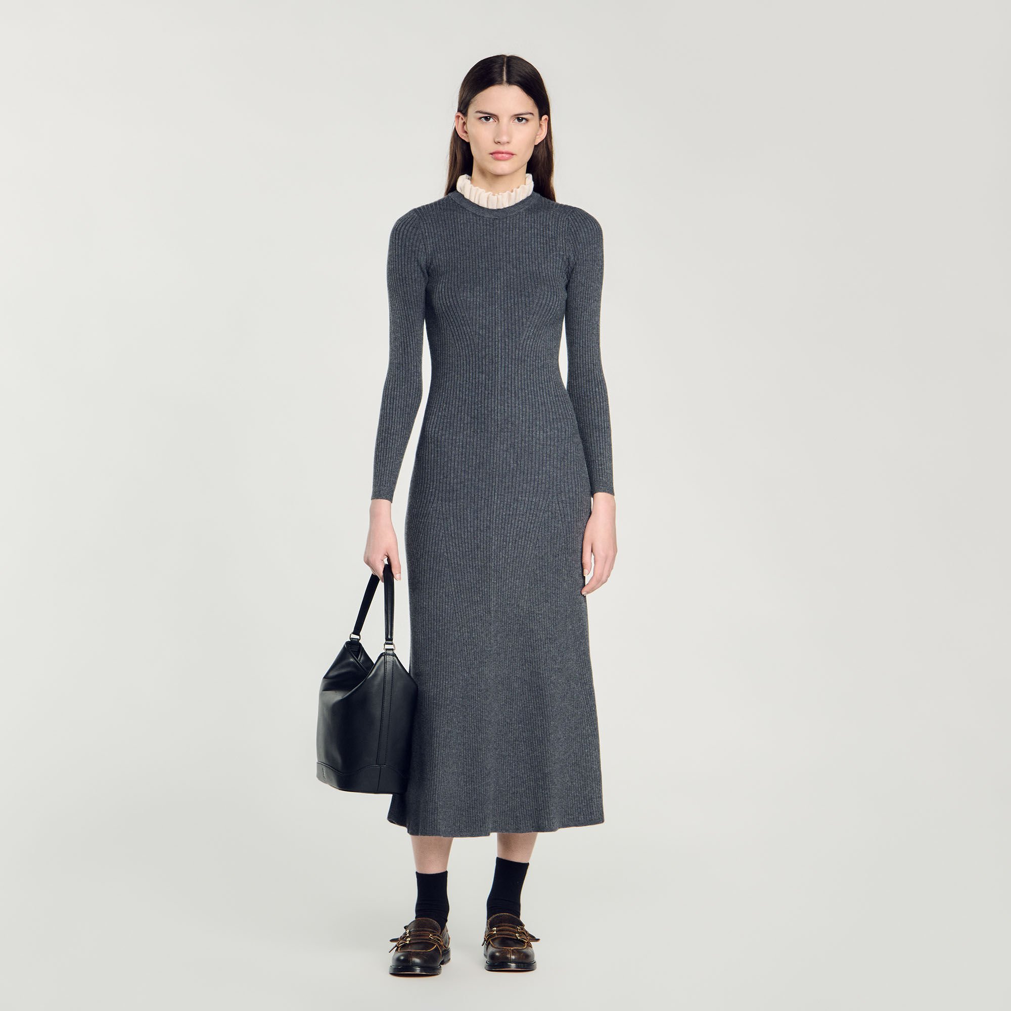 Tricot jurken voor dames Sandro Paris