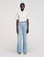 Overhemdblouse kort gestreept
