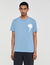 T-shirt met bloem patch