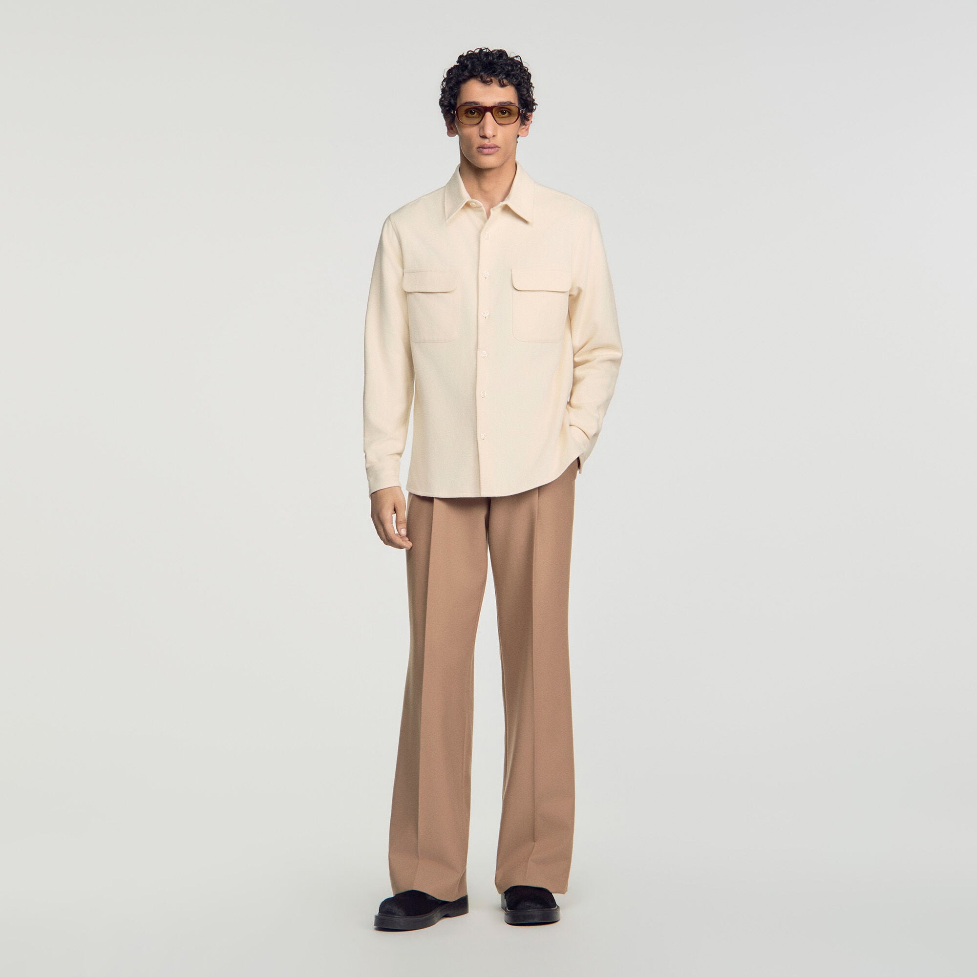 Overhemd van katoenflanel - Man | Sandro