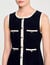 Korte jurk tricot velours