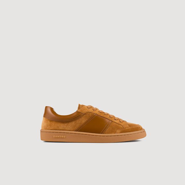 Sneakers suède leer