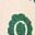 Ecru / Vert
