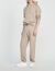 Molton joggingbroek met borduursel