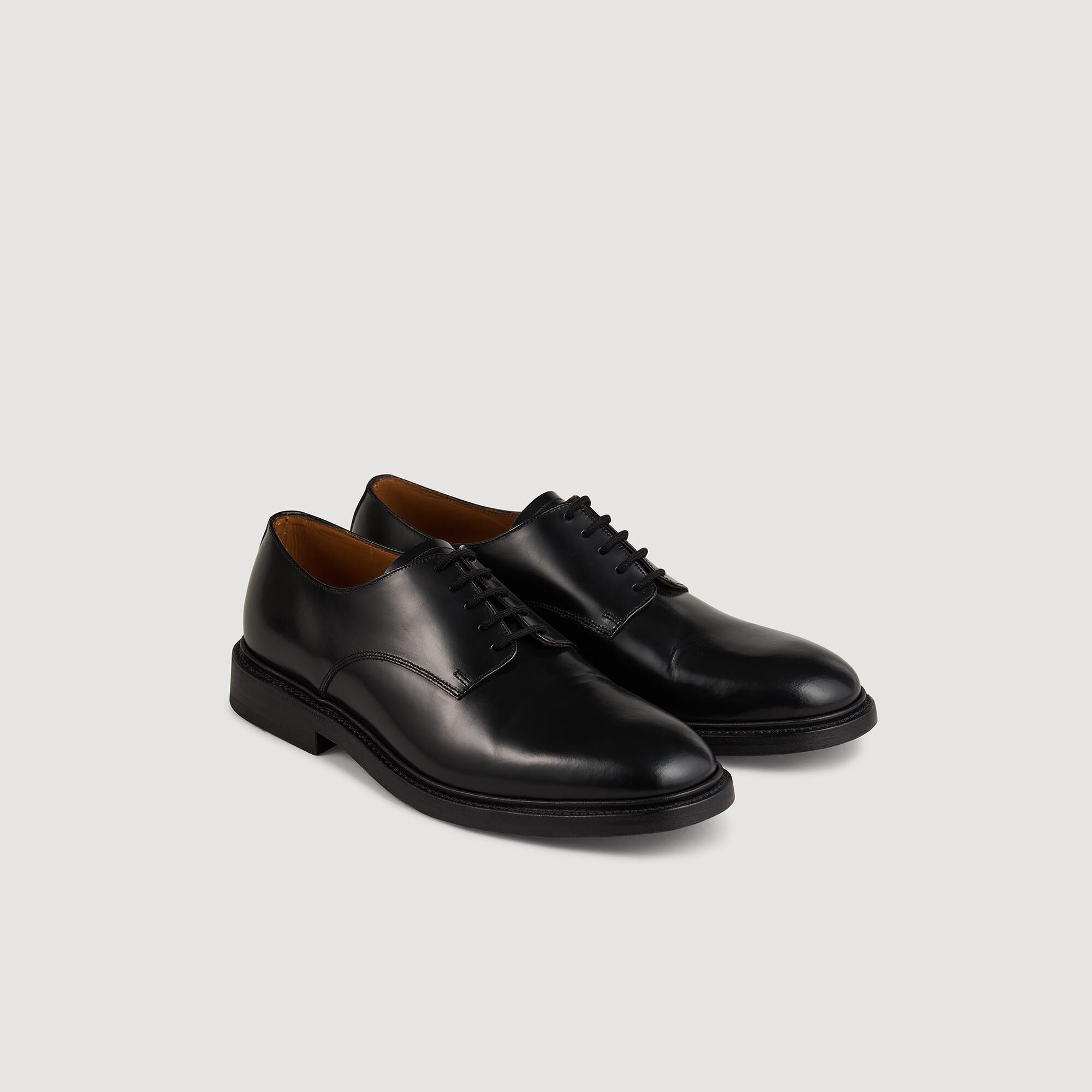 Derby schoenen lakleer