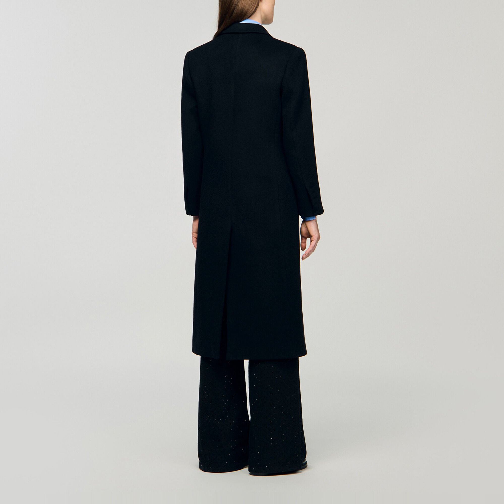 Lange wollen jas - Vrouw | Sandro