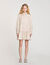 Jurk overhemdblouse gestreept met stras