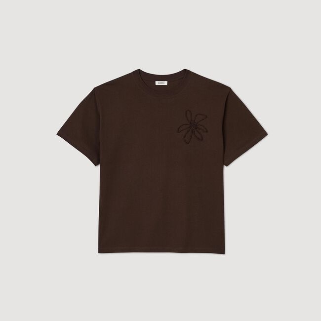Oversized bloemenshirt