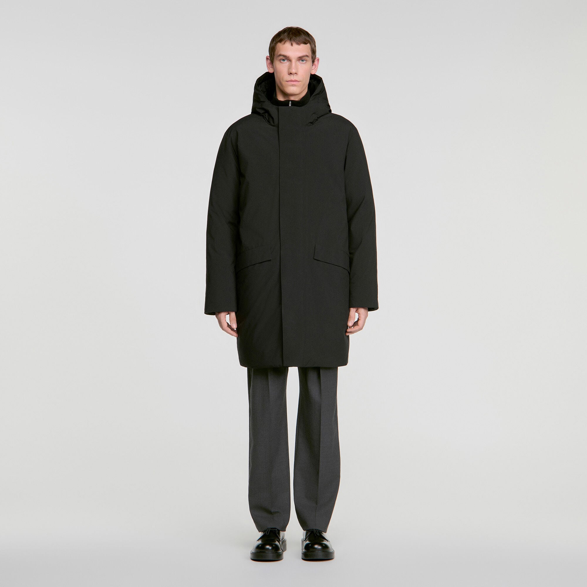 Parka jas met rits en capuchon - Man | Sandro