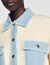 Cardicoat oversized van twee stoffen