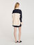 Overhemdblouse tweekleurig