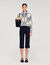 Cardigan vest met ruitmotief