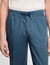 Rechte pantalon met elastiek