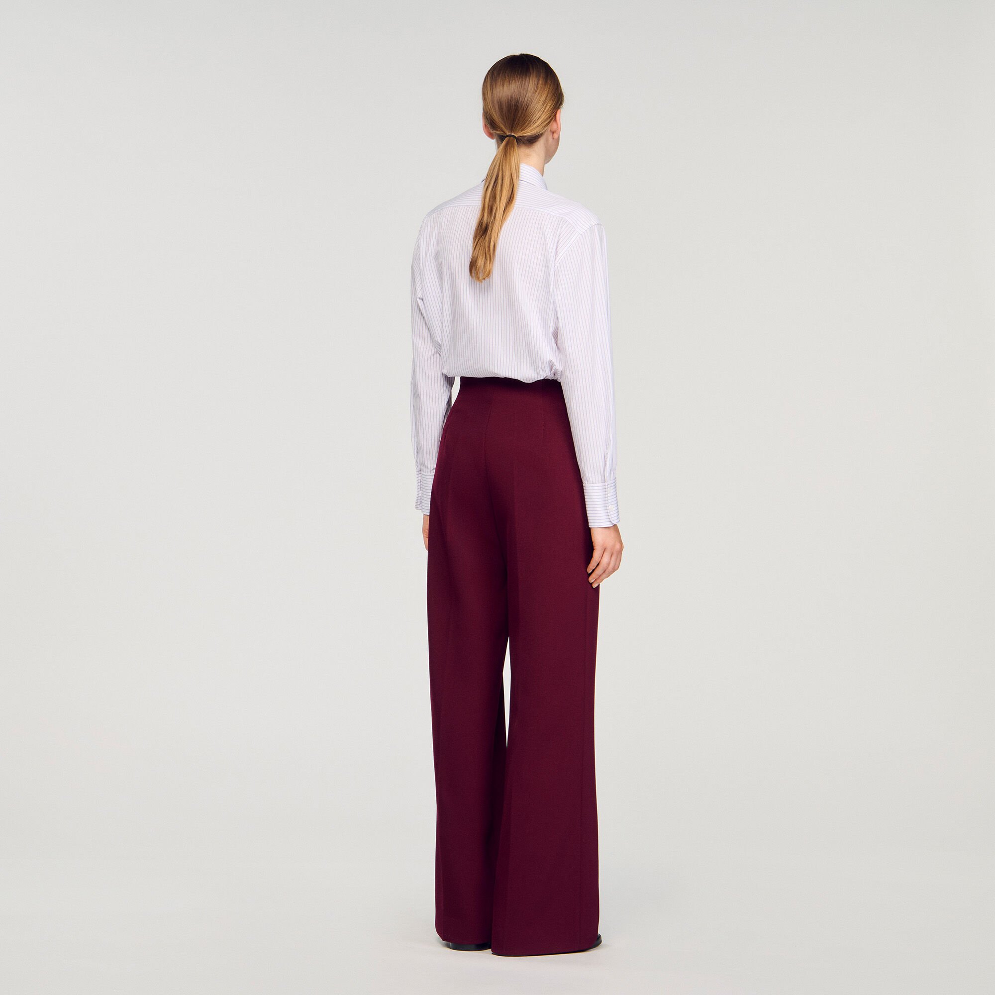 Wijdvallende pantalon