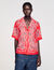Overhemdblouse bandana print