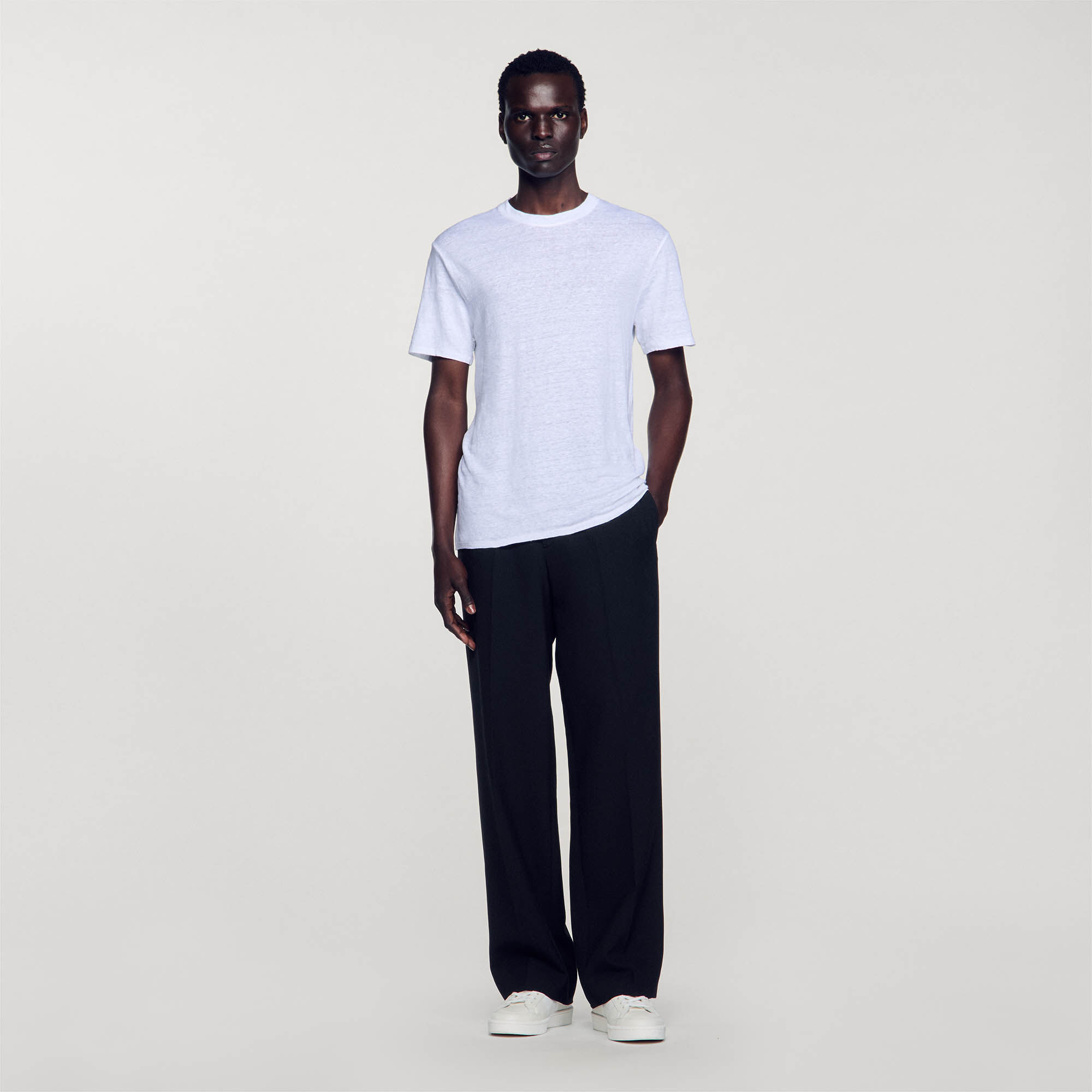 T shirt van gecertificeerd linnen