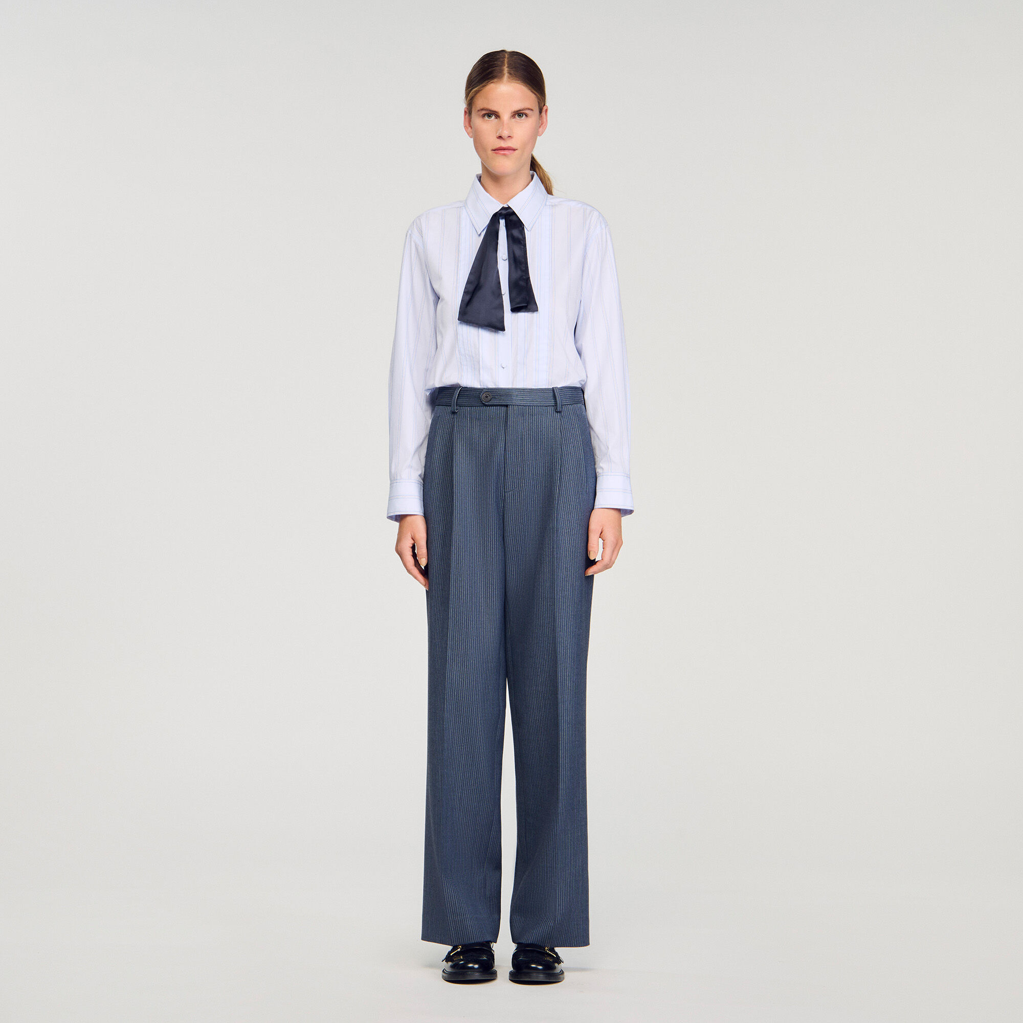 Gestreepte broek