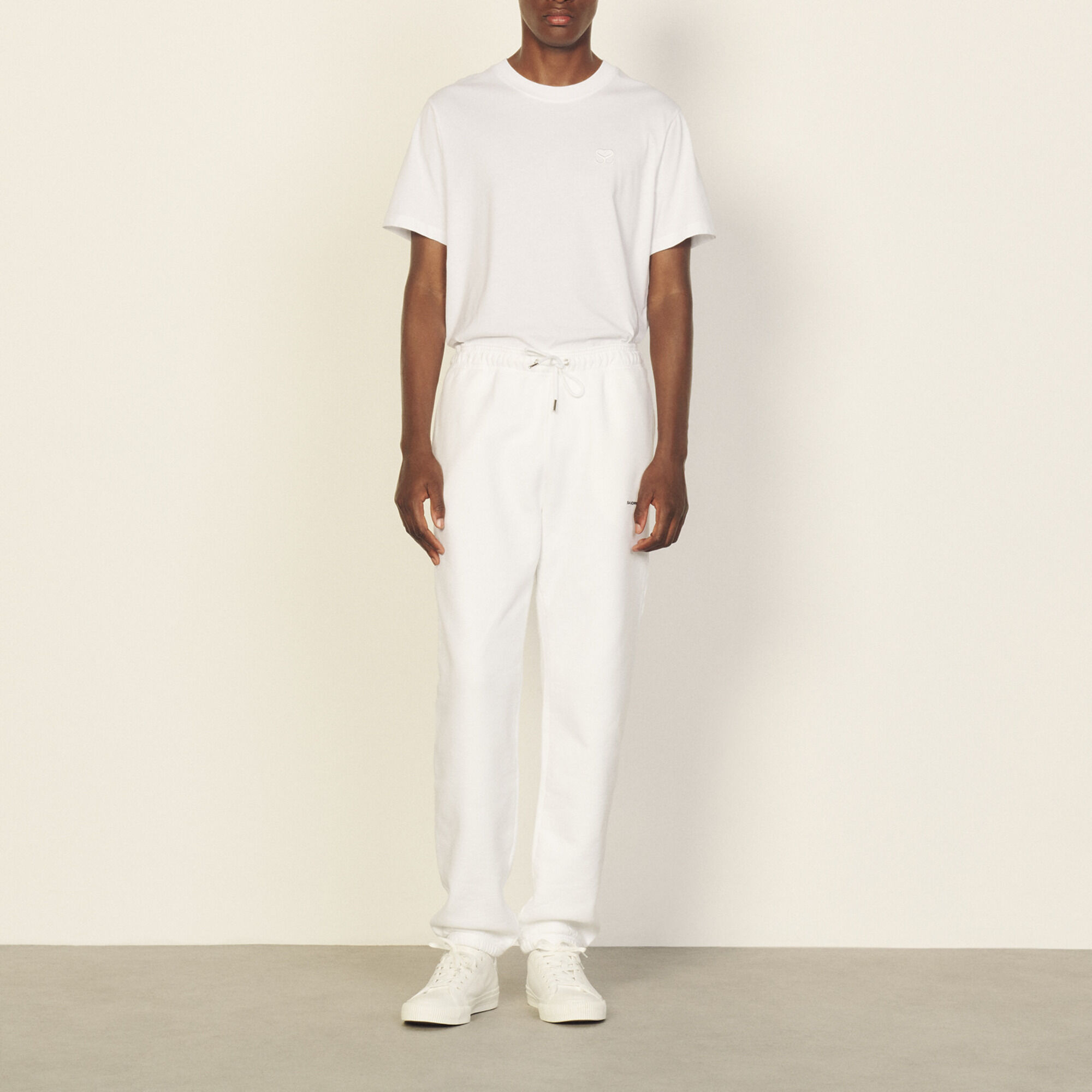 Joggingbroek met borduursel Sandro Paris