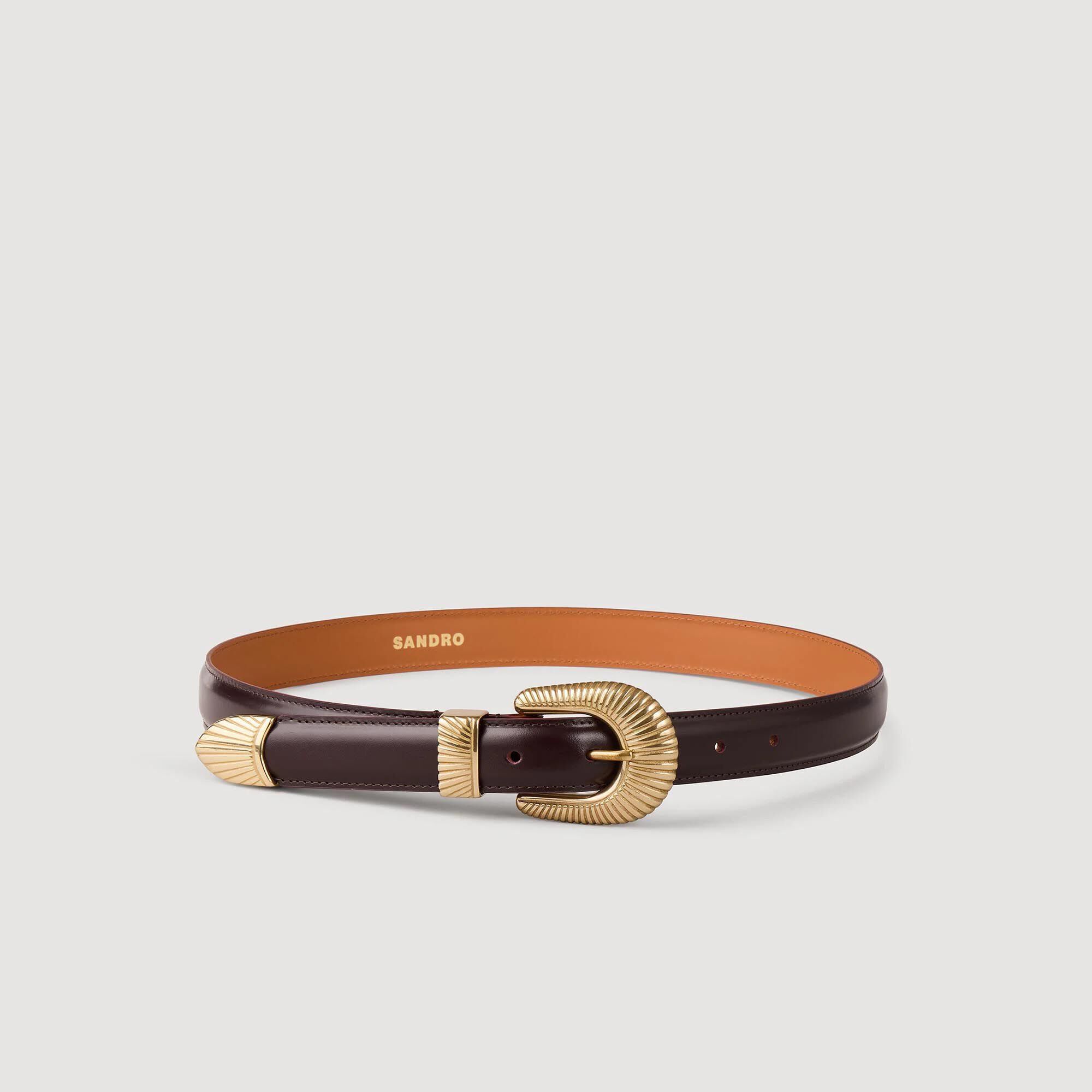 Leren riem