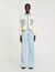 Cardicoat oversized van twee stoffen
