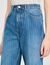 Jeans wijdvallend gestreept