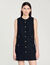 Korte tweed jurk