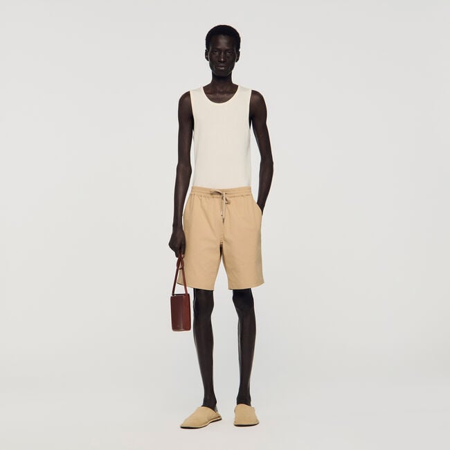 Katoenen short