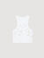 Tanktop met parels en stras