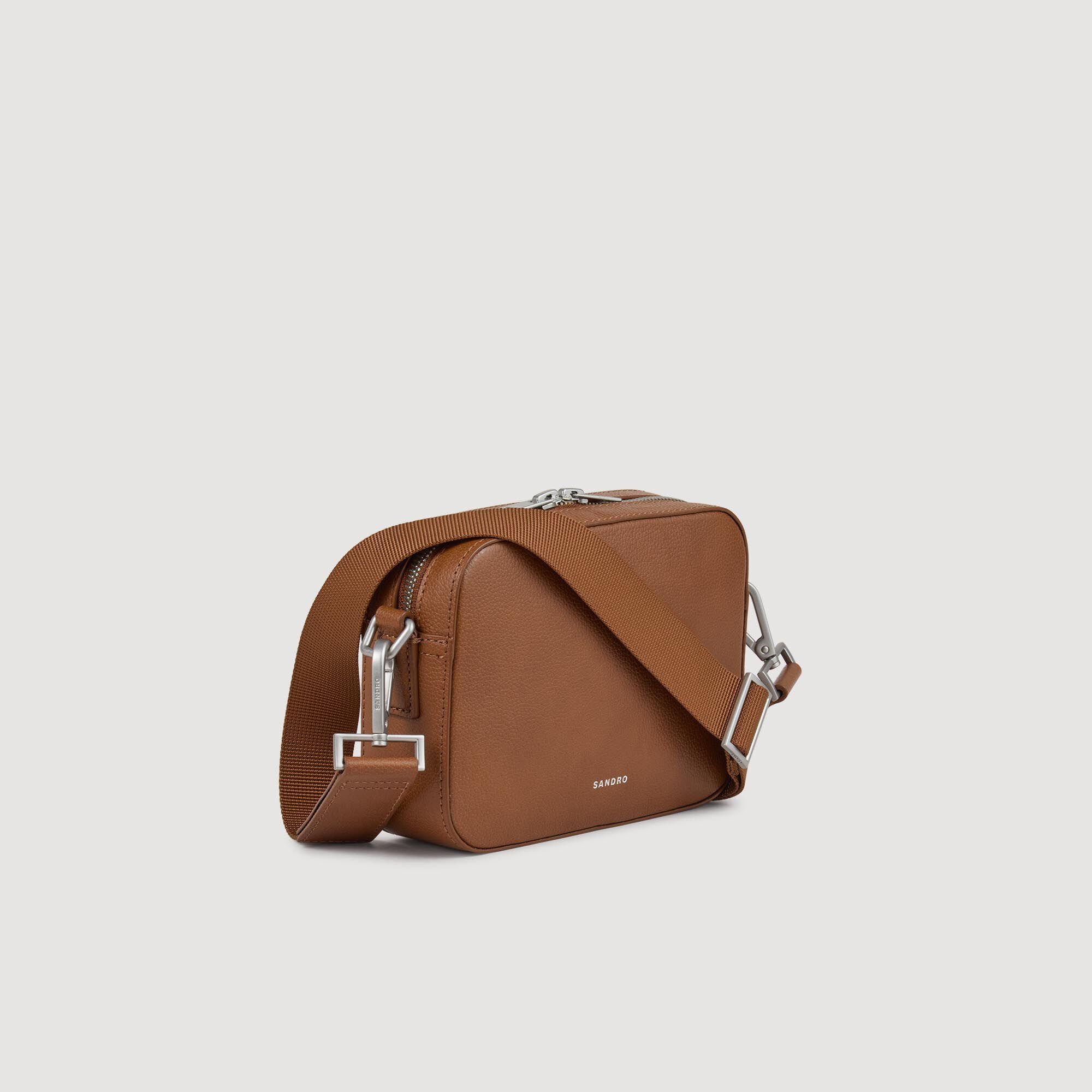 Kleine tas generfd leer