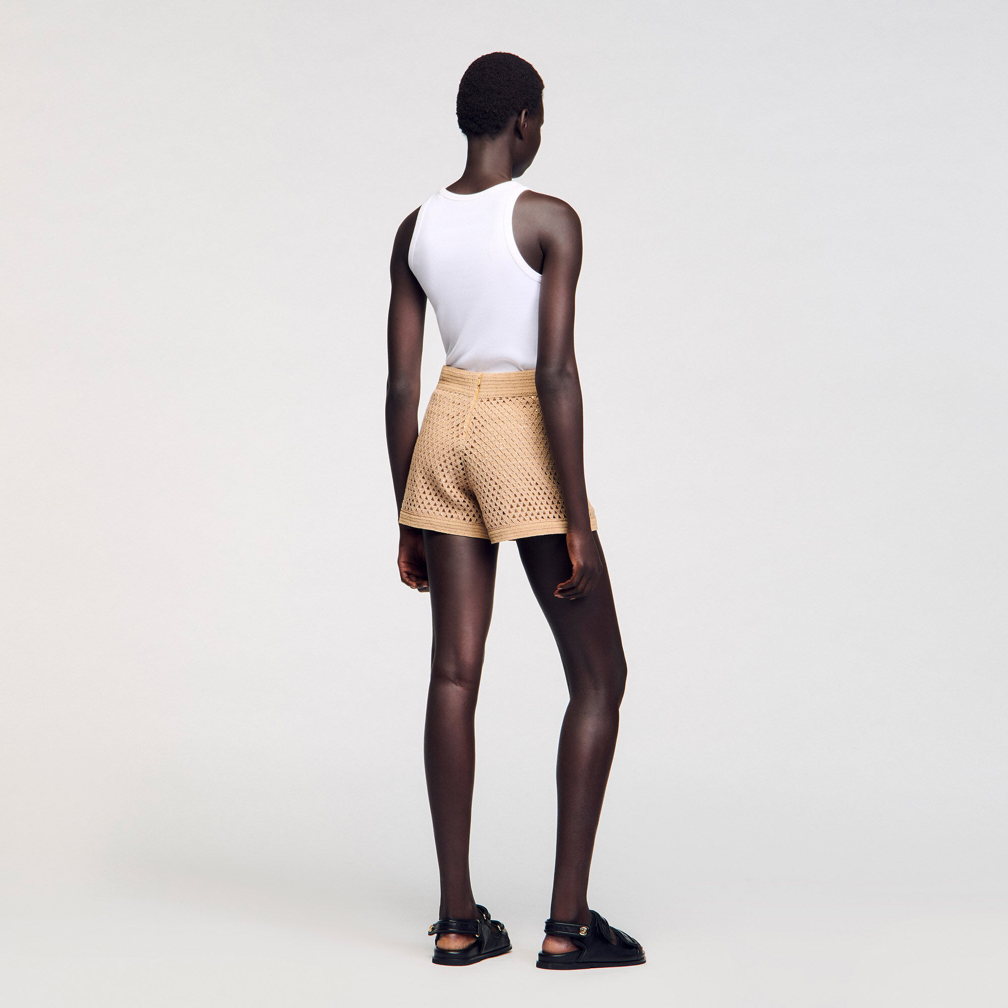 Short met stras