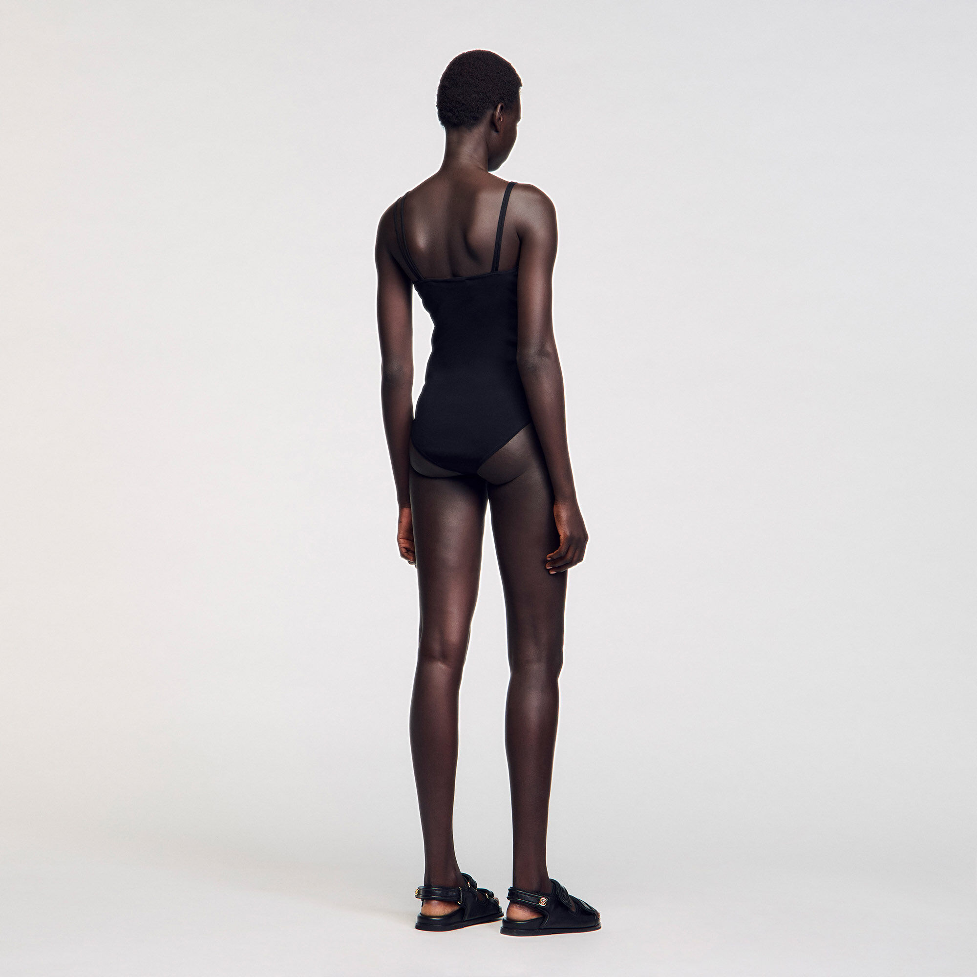 Body tricot met sieraad details