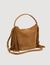 Tas bucket bag suède franjes