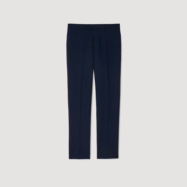 Wollen pantalon kostuum