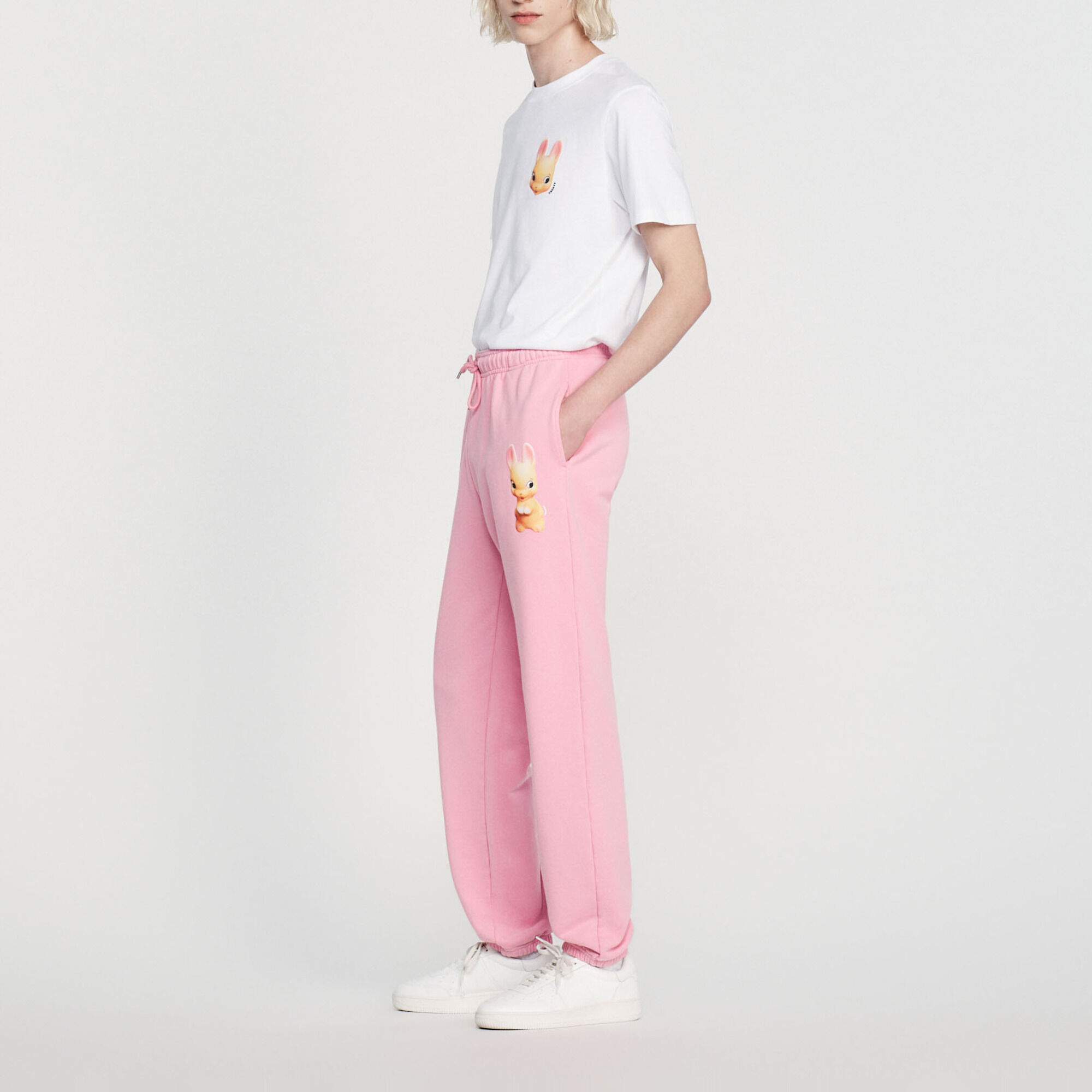 Joggingbroek met Bunny-print