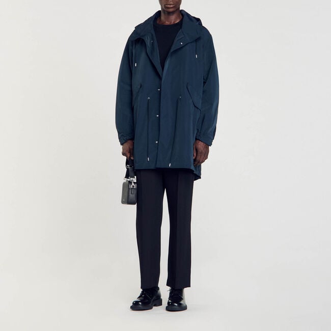 Lange parka jas oversized