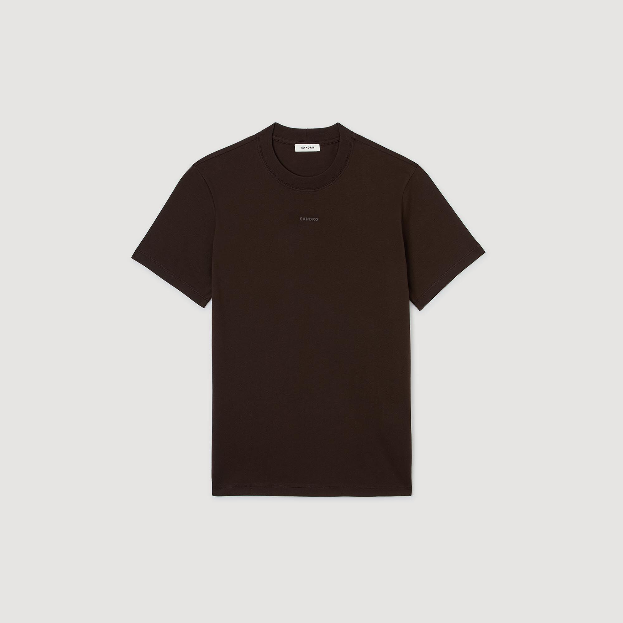 T-shirt katoen logo
