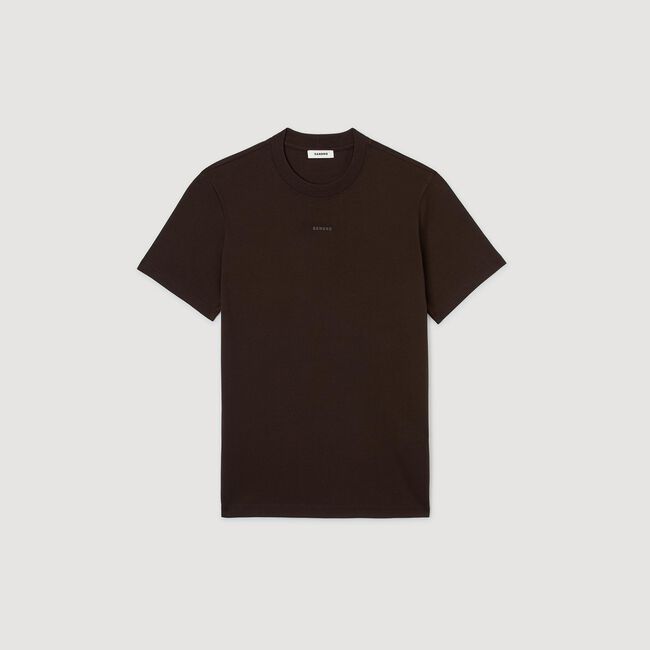 T-shirt katoen logo