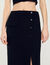 Halflange tweed rok