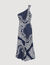 Lange jurk bandana print