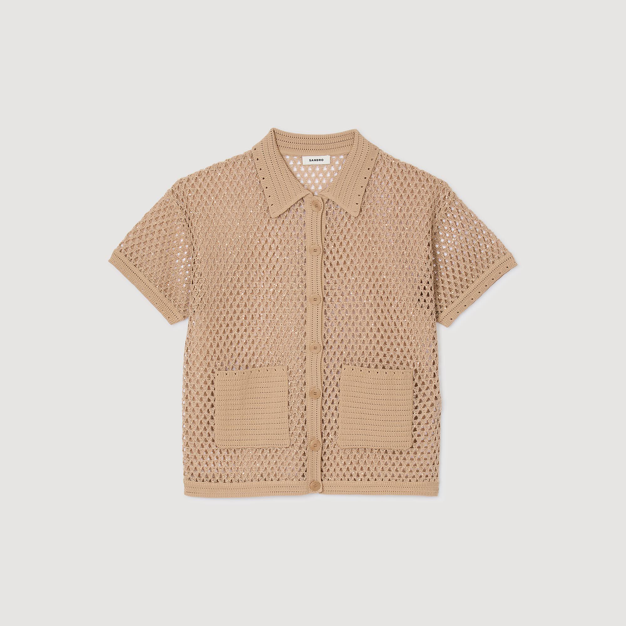 Cardigan vest stras